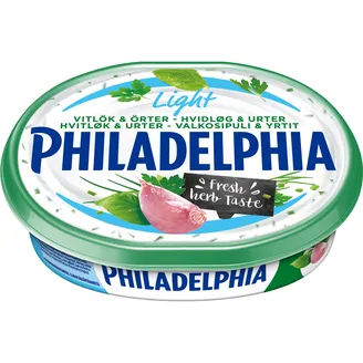KRĒMSIERS PHILADELPHIA LIGHT AR ZAĻUMIEM 200G