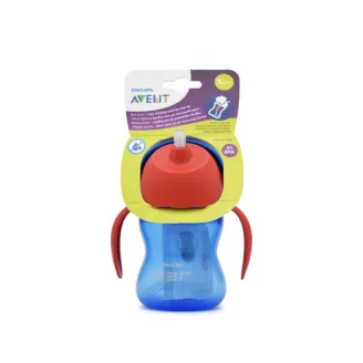 KRŪZE PHILIPS AVENT AR ELASTĪGU SALMIŅU ZILA 9+ 200ML