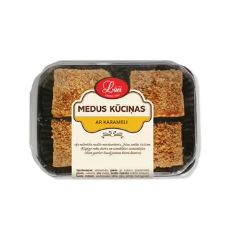 KŪCIŅAS LĀČI MEDUS AR KARAMELI 4X50G
