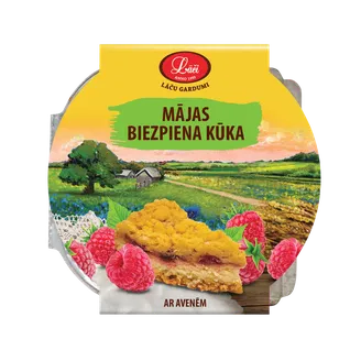 KŪKA LĀČI MĀJAS BIEZPIENA AR AVENĒM 600G
