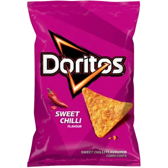 KUKURŪZAS ČIPSI DORITOS SWEET CHILI 90G