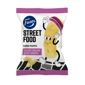 KUKURŪZAS NŪJIŅAS FAZER STREET FOOD AR SKĀBO KRĒJ.LOC.80G