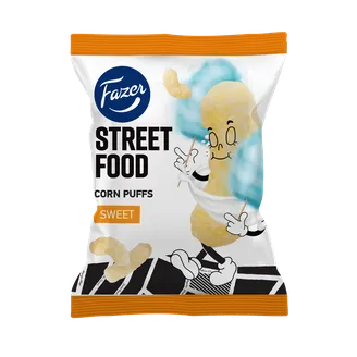 KUKURŪZAS NŪJIŅAS FAZER STREET FOOD SALDĀS 100G