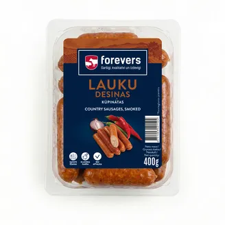 LAUKU DESIŅAS, KŪPINĀTAS, BEZ APVALKA 400G