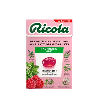 LEDENES RICOLA RASPBERRY AR AVEŅU GARŠU 50G
