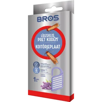 LĪDZEKLIS BROS PRET APĢĒRBA KODĒM AR LAVANDU IEKARINĀMS