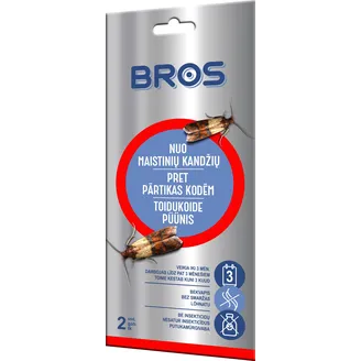 LĪDZEKLIS BROS PRET PĀRTIKAS KODĒM LĪMES SLAZDS 2GAB