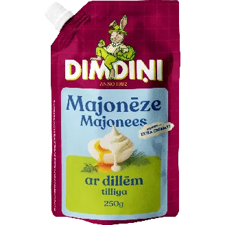 MAJONĒZE DIMDIŅI AR DILLĒM 250G