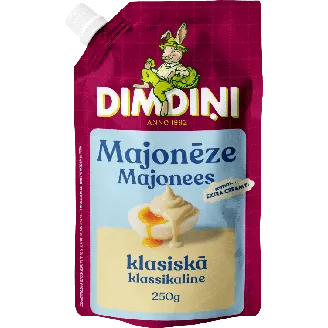 MAJONĒZE DIMDIŅI KLASISKĀ 250G
