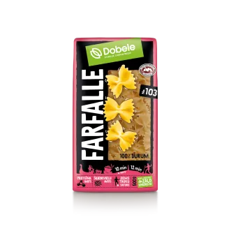 MAKARONI DOBELE DURUM FARFALLE NR.103 500G