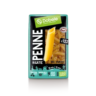 MAKARONI DOBELE PENNE RIGATE NR.122 500G