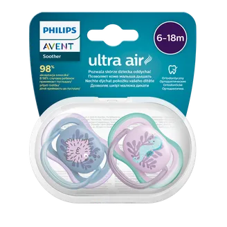 MĀNEKLĪTIS PHILIPS AVENT ULTRA AIR 6-18M 2GAB MEITENĒM