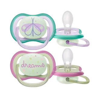 MĀNEKLĪTIS PHILIPS AVENT ULTRA AIR NIGHT MEITENĒM 0-6M 2GAB