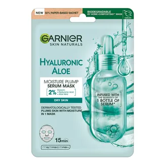 MASKA SEJAI GARNIER HYALURONIC ALOE ATJAUNOJOŠA AUDUMA