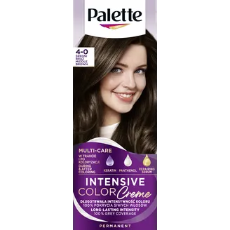 MATU KRĀSA PALETTE 4-0 VIDĒJI BRŪNS