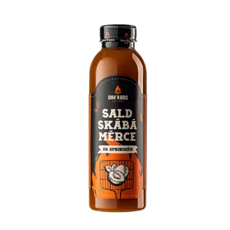 MĒRCE OAK'A BBQ SALDSKĀBĀ AR APRIKOZĒM 600G