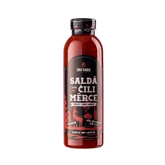 MĒRCE OAK'A BBQ SALDSKĀBĀ ČILI 600G