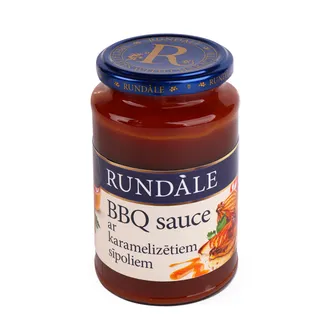 MĒRCE RUNDĀLE BBQ AR KARAMELIZĒTIEM SĪPOLIEM 400G