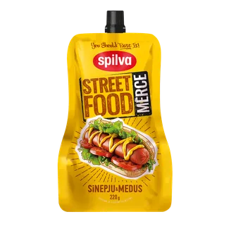MĒRCE SPILVA STREET SINEPJU MEDUS 220G STĀVPAKA