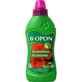 MĒSLOJUMS BIOPON PELARGONIJĀM 500ML