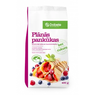 MILTU MAISĪJUMS DOBELE PANKŪKAS PLĀNĀS 400G