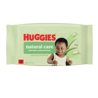 MITRĀS SALVETES HUGGIES ALOE PF 48GAB