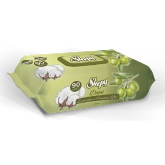 MITRĀS SALVETES SLEEPY OLIVE AR VĀCIŅU 90GAB