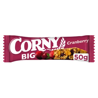 MUSLI BATONIŅŠ CORNY BIG DZĒRVEŅU 50G