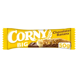 Musli batoniņš CORNY BIG, šokolādes, banānu, 50g