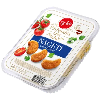 NAGETI TIP TOP CĀĻA FILEJAS 300G