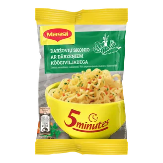 NŪDELES MAGGI AR DĀRZEŅIEM 59.2G