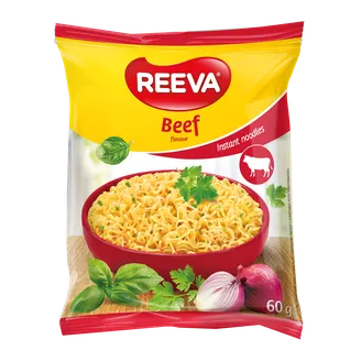 Kiirnuudlid kanalihamaitselised, REEVA, 60 g