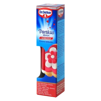 PĀRTIKAS KRĀSVIELA DR.OETKER SARKANA 10G