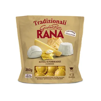 PASTA RANA SVAIGĀ RAVIOLI AR 4 SIERIEM 250G