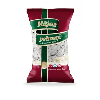 Pelmeņi Mājas ar kūpinātu gaļu 1kg
