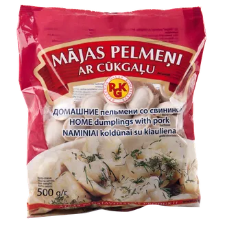 PELMEŅI RGK MĀJAS AR CŪKGAĻU 500G