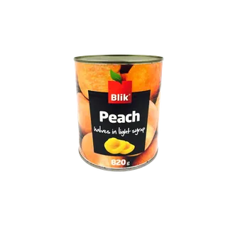 PERSIKI BLIK SĪRUPĀ 820G