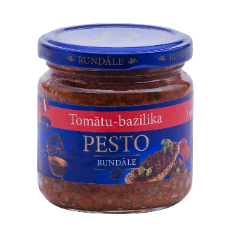 PESTO RUNDĀLE TOMĀTU BAZILIKA 180G