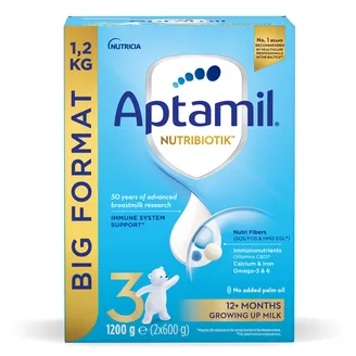 PIENA MAISĪJUMS APTAMIL PRONUTRA ADVANCE 3 12+ 1.2KG