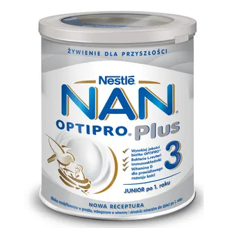 PIENA MAISĪJUMS NESTLE NAN OPTIPRO PLUS 3 800G