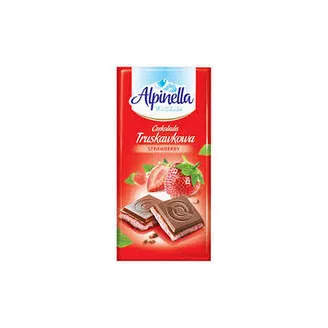 PIENA ŠOKOLĀDE ALPINELLA AR ZEMEŅU GARŠU 100G