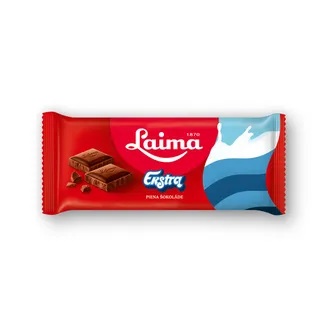 PIENA ŠOKOLĀDE LAIMA EKSTRA 90G