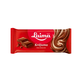 PIENA ŠOKOLĀDE LAIMA KRĒJUMA 90G