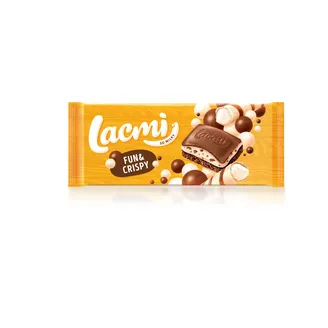 PIENA ŠOKOLĀDE ROSHEN LACMI PORAINĀ FUN CRISPY 85G