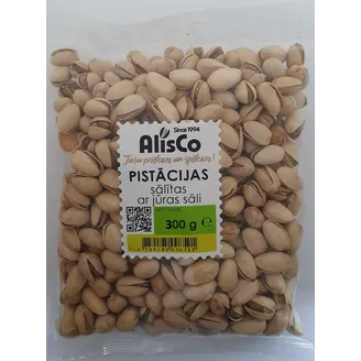 PISTĀCIJAS ALIS CO GRAUZDĒTAS UN SĀLĪTAS 300G