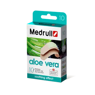 PLĀKSTERI MEDRULL ALOE VERA 10GAB