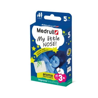PLĀKSTERI MEDRULL MY LITTLE NOSE AROMĀTISKAIS 5GAB.