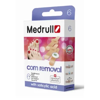 PLĀKSTERI MEDRULLCORN REMOVAL VARŽACĪM 6GAB.