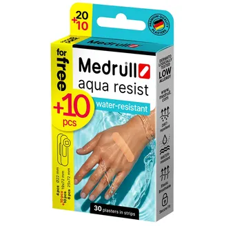 PLĀKSTERIS MEDRULL AQUA RESIST N20 + 10