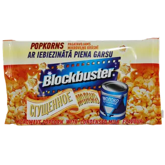 POPKORNS BLOCKBUSTER AR IEBIEZ. PIENA GARŠU 99G